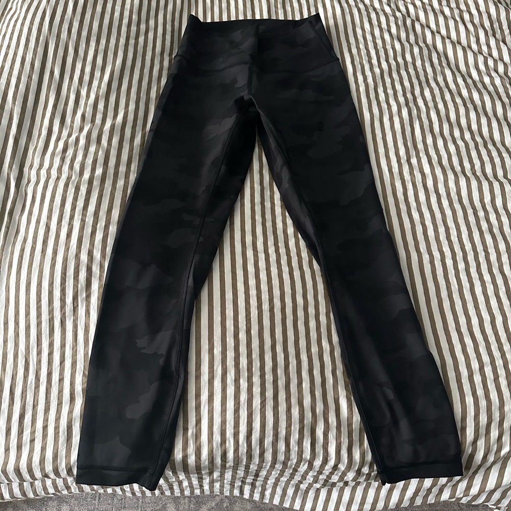 Black Camouflage Leggings